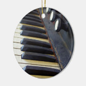 Oude orgaansleutels keramisch ornament (Links)