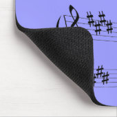 "Oude organisten sterven nooit" mousepad Muismat (Hoek)