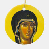 Oude orthodoxe icoon keramisch ornament (Voorkant)