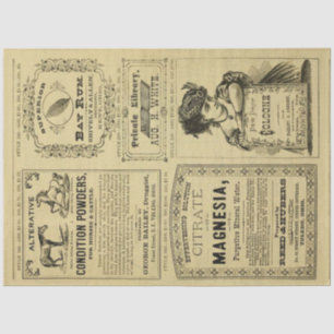 Oude Oude Krant Tissuepapier