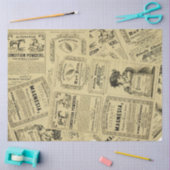 Oude Oude Krant Tissuepapier (Craft)