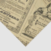 Oude Oude Krant Tissuepapier (Detail)