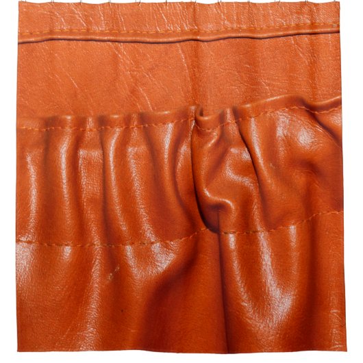 Oude oude oude autostoeldetails. blauw, weg. douchegordijn (Voorkant)