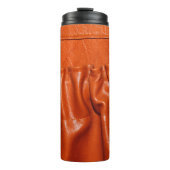 Oude oude oude autostoeldetails. blauw, weg. thermosbeker (Voorkant)