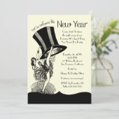 Oude Oude Partij van het Jaar van de Roaring 20 Kaart (Staand voorkant)