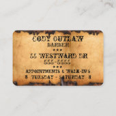  Oude Oude Westen Kijk eens Visitekaartje (Achterkant)