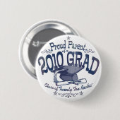 Oude ouder van 2010 Afstuderen Ronde Button 5,7 Cm (Voorkant /achterkant)
