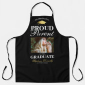 Oude ouder van de Afstuderen foto BBQ Schort (Voorkant)