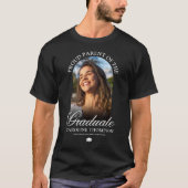 Oude ouder van de Afstuderen Foto T-shirt (Voorkant)