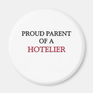 Oude ouder van een HOTELIER Magneet