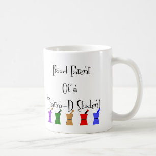 Oude ouder van een PharmD (apothekersstudent) gesc Koffiemok