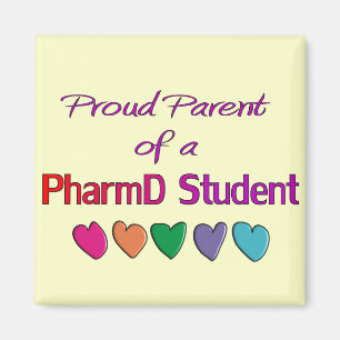 Oude ouder van een PharmD student Magneet