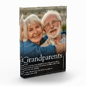 Oude Ouders Moderne Fun Quote Definitie Fotoblokken (Links)