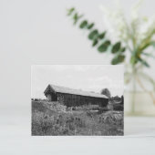 Oude overdekte brug briefkaart (Staand voorkant)