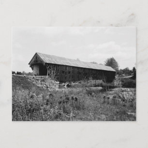 Oude overdekte brug briefkaart