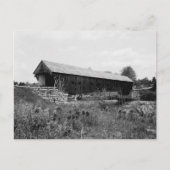 Oude overdekte brug briefkaart (Voorkant)