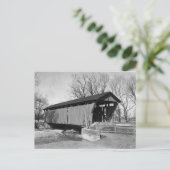 Oude overdekte brug briefkaart (Staand voorkant)