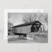 Oude overdekte brug briefkaart (Voorkant / Achterkant)