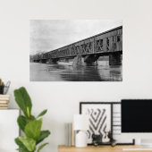 Oude overdekte brug poster (Thuiskantoor)