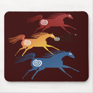Oude paarden Mousepad Muismat