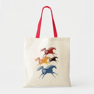 Oude paarden tote bag