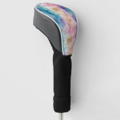 Oude Paardenbloem Abstract Patroon (2) Golfheadcover (Schuin)