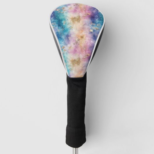 Oude Paardenbloem Abstract Patroon (2) Golfheadcover (Voorkant)