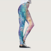 Oude Paardenbloem Abstract Patroon (2) Leggings (Rechts)