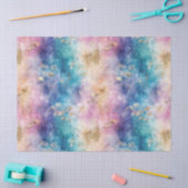 Oude Paardenbloem Abstract Patroon (2) Tissuepapier (Craft)