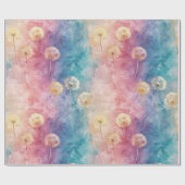 Oude Paardenbloem Abstract Patroon (3) Cadeaupapier (Vlak)