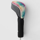 Oude Paardenbloem Abstract Patroon (4) Golfheadcover (Schuin)