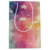 Oude Paardenbloem Abstract Patroon (4) Medium Cadeauzakje (Voorkant)