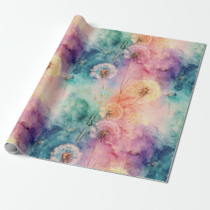 Oude Paardenbloem Abstract Patroon (5) Cadeaupapier