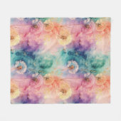 Oude Paardenbloem Abstract Patroon (5) Fleece Deken (Voorkant (Horizontaal))