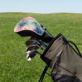 Oude Paardenbloem Abstract Patroon (5) Golfheadcover (Insitu)