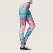 Oude Paardenbloem Abstract Patroon (6) Leggings (Rechts)