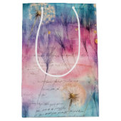 Oude Paardenbloem Abstract Patroon (6) Medium Cadeauzakje (Voorkant)