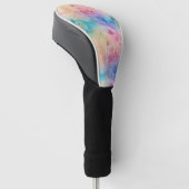 Oude Paardenbloem Abstract Patroon (7) Golfheadcover (Schuin)