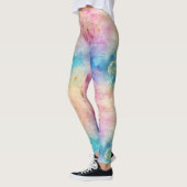 Oude Paardenbloem Abstract Patroon (7) Leggings (Links)
