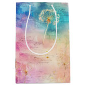 Oude Paardenbloem Abstract Patroon (7) Medium Cadeauzakje (Voorkant)