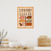 Oude Paardentuig Poster (Keuken)