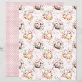 Oude Paaseieren Scrapbook Papier