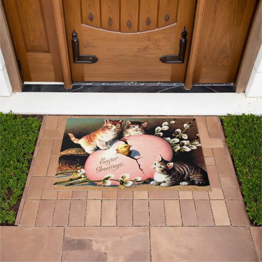 Oude paasgroeten deurmat (Buiten)