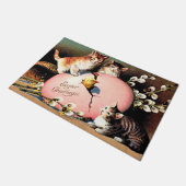 Oude paasgroeten deurmat (Schuin)