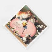 Oude Paasgroeten Servet (Hoek)