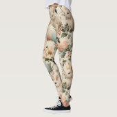 Oude Paashaas Bloemen (1) Leggings (Links)