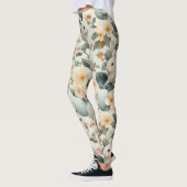 Oude Paashaas Bloemen (6) Leggings (Links)