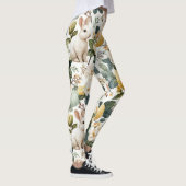 Oude Paashaas Bloemen (7) Leggings (Rechts)