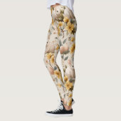 Oude Paashaas Bloemen (8) Leggings (Links)