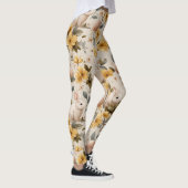 Oude Paashaas Bloemen (8) Leggings (Rechts)